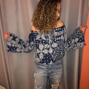 Cropped Altar’d State Long Sleeve Shirt